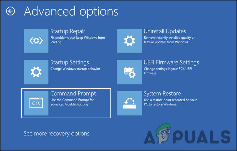 Access the Command Prompt