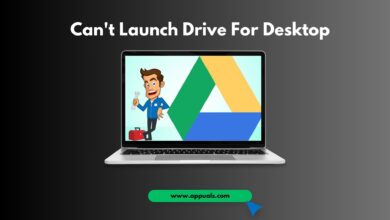 Can't Launch Drive on Desktop