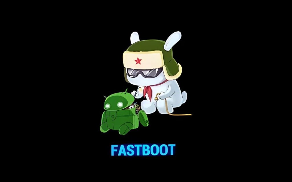 An image of Xiaomi's Fastboot mode.