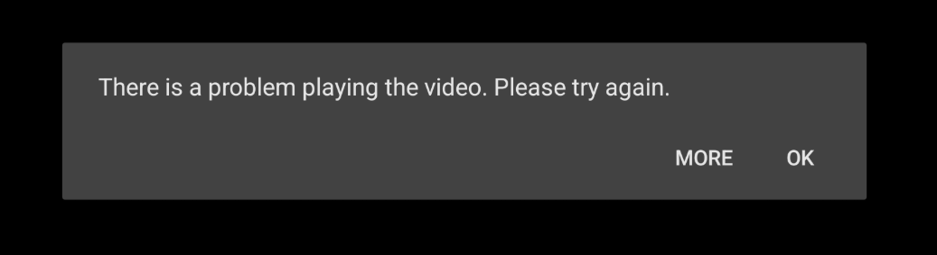 Netflix Error 5.8 example